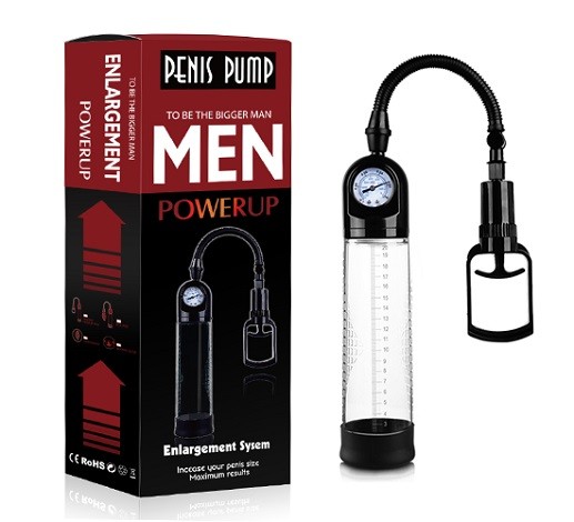 Men Powerup Basınç Göstergeli Penis Pompası