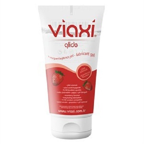 Viaxi Glide Çilek Aromalı Kayganlaştırıcı Jel 100 ml
