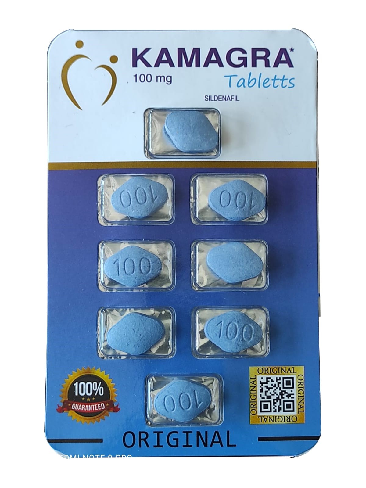 Kamagra 100 mg 8 Tablet
